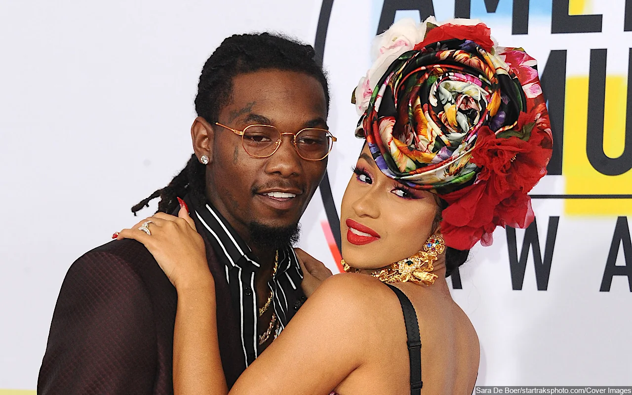 Cardi B Feels 'So Spoiled' by Offset With Icy Chains and Flowers on Mother's Day Amid Reconciliation