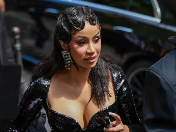 Closeup of Cardi B