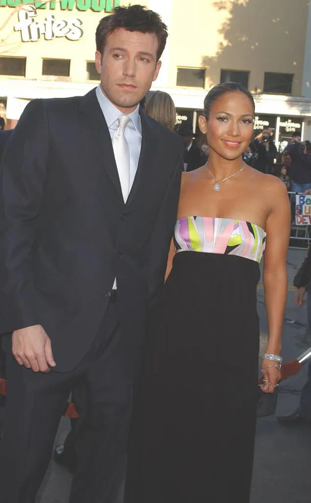 The two appear at the premiere of Daredevil , starring Ben and future ex-wife Jennifer Garner .