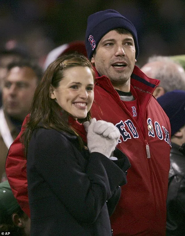 As Jennifer Garner steps in one again to help Ben Affleck in a time of need, FEMAIL looks back on how their relationship blossomed and the pair continued to show deep affection for one another even after their divorce. Pictured watching the Boston Red Sox in their first public appearance as a couple, in 2005