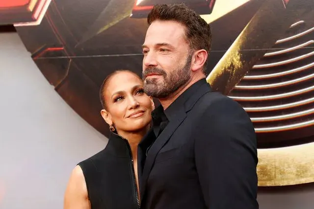 <p>MICHAEL TRAN/AFP via Getty Images</p> Jennifer Lopez and Ben Affleck on June 12, 2023