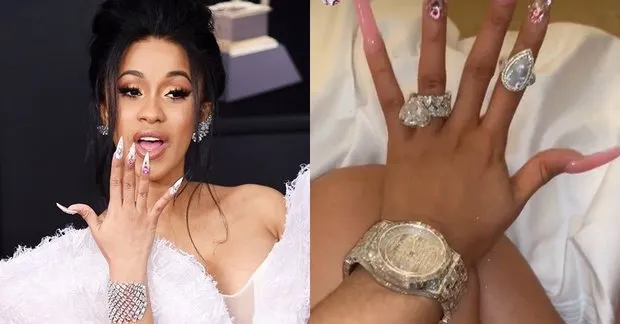 Cardi B khiến hội chị em hú hồn vì bộ móng gây sát thương cực mạnh! -  TinNhac.com