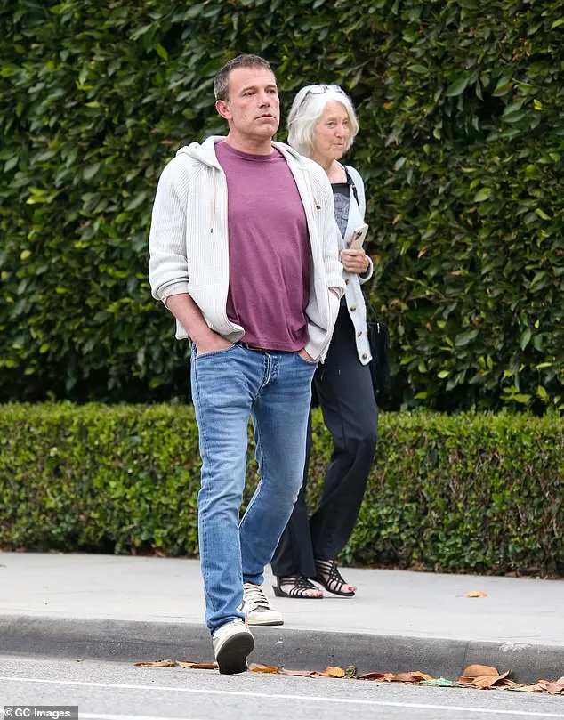 The main reason she left her husband was because he was always 'grumpy and negative' like Oscar The Grouch from Sesame Street, the source added. Ben, 51, seen on June 11 in LA with his mother