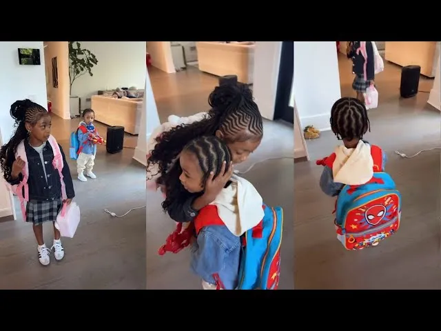 Cardi B Shares Adorable Back-to-School Moments with Kulture & Wave! 🎒❤️ - YouTube