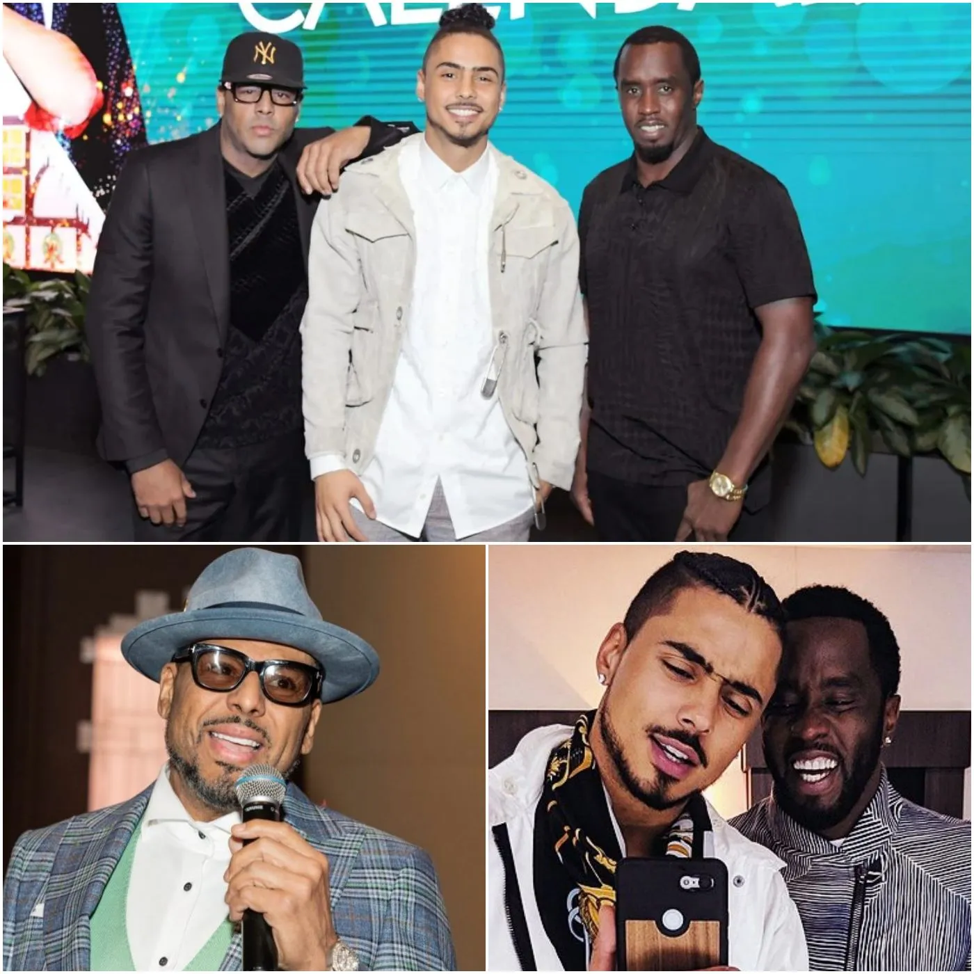 Cover Image for Diddy’s Son Quincy Opens Up About Relationship With Biological Father Al B. Sure.