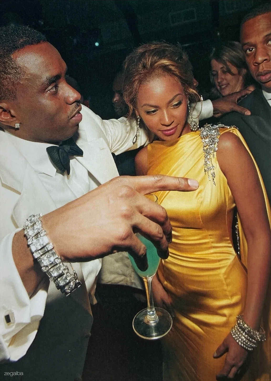 image therapy — P. Diddy, Beyoncé, & Jay-Z At The CFDA Fashion...