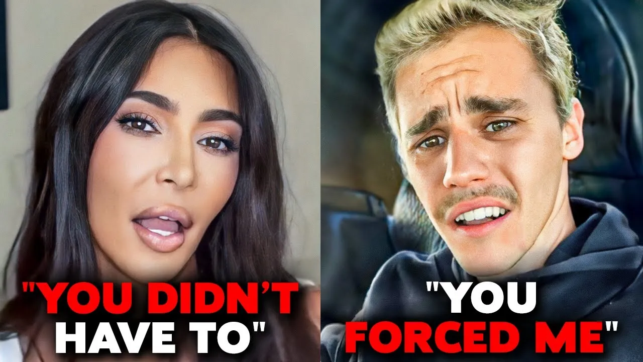 Justin Bieber lashes out at Kim Kardashian for ruining his life - YouTube