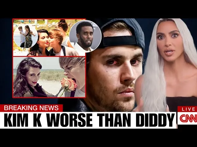 Kim K freaks out after Justin Bieber says she did worse than Diddy - YouTube