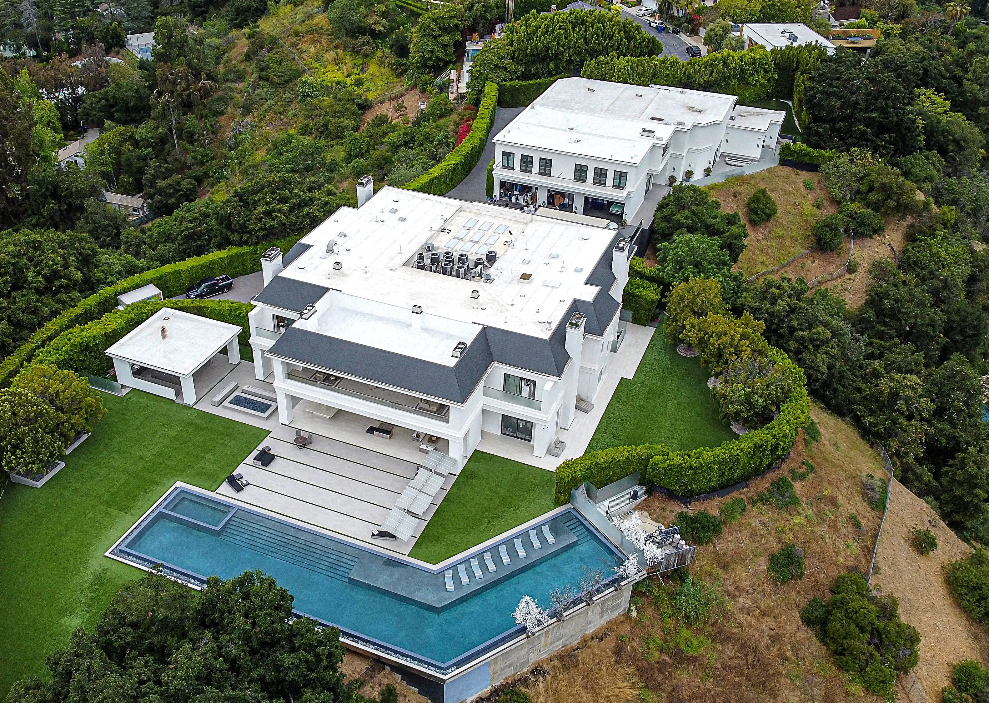 Jennifer Lopez and Ben Affleck's $60 million Beverly Hill mansion.