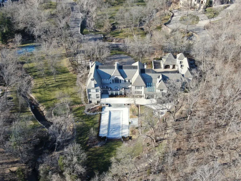 Travis Kelce’s $6 million Kansas City mansion. BACKGRID