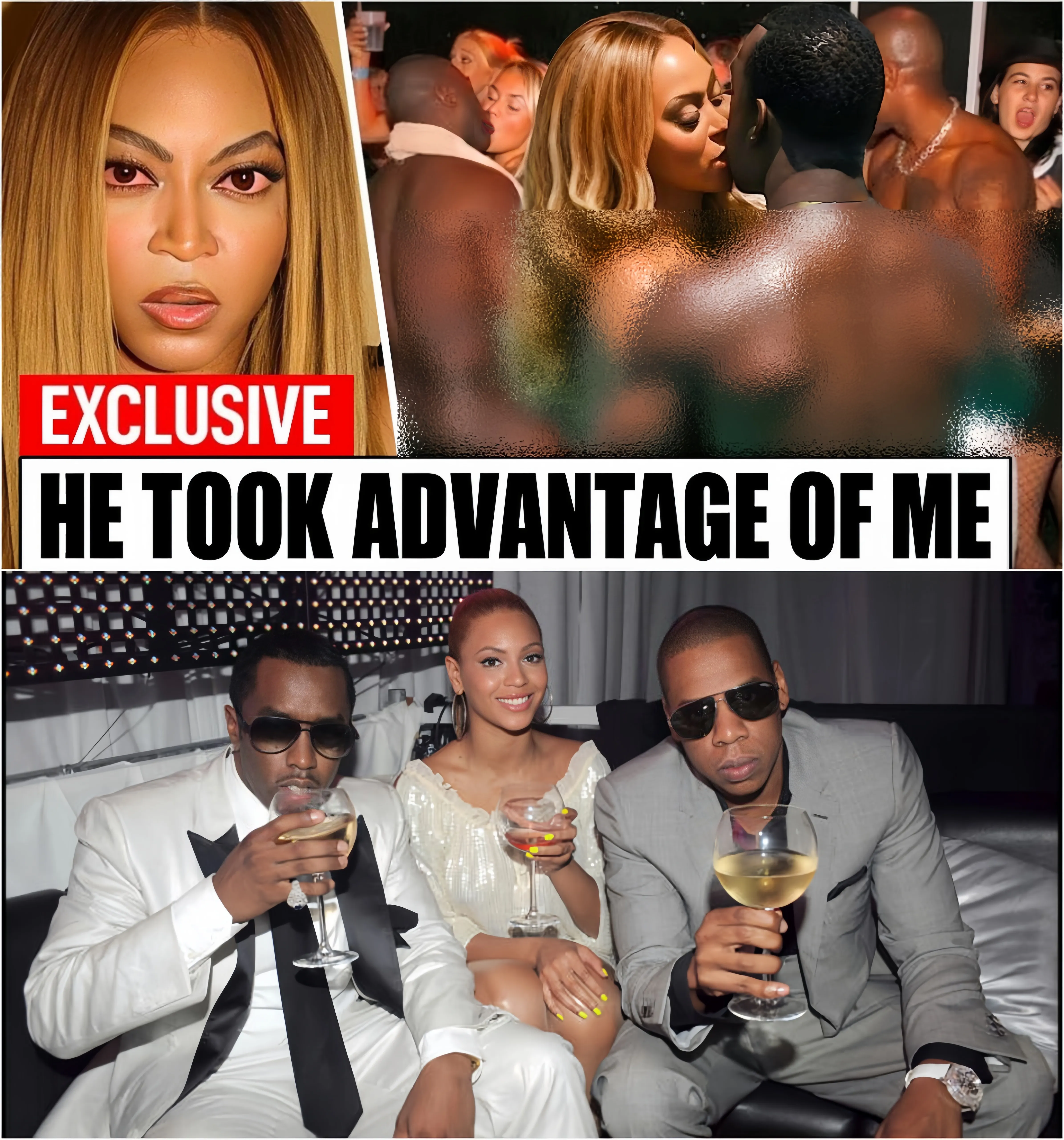 🛑Heartbroken: Beyoncé Speaks Out After Shocking Footage From Diddy’s Party Leaked: ‘He Forced Me!’