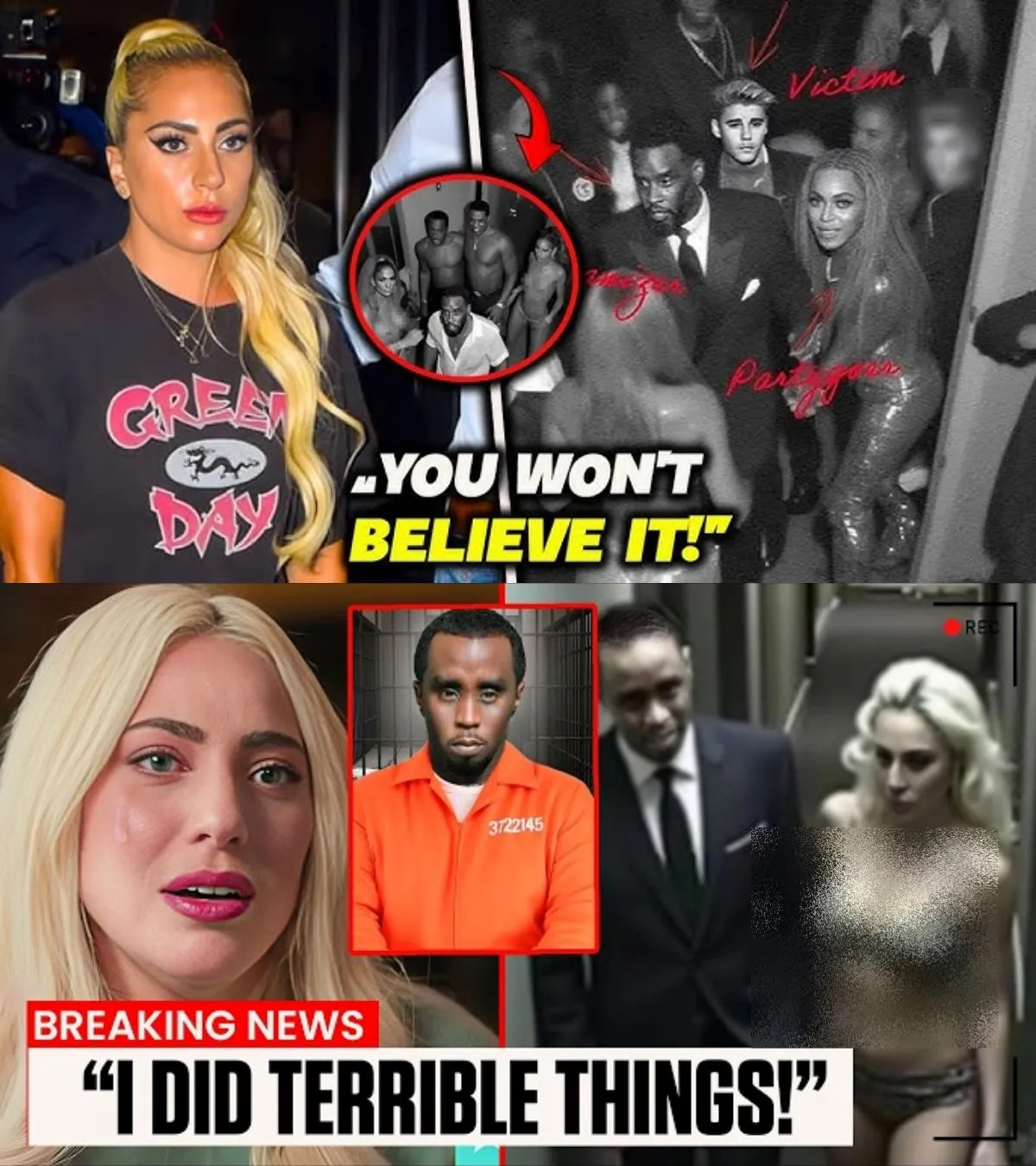 🛑(VIDEO) 3 MINUTES AGO: Lady Gaga TELLS HILLARY CLINTON’S CYLINDERS INVOLVED WITH Dioughty & Sitches TO EVERYONE!?…