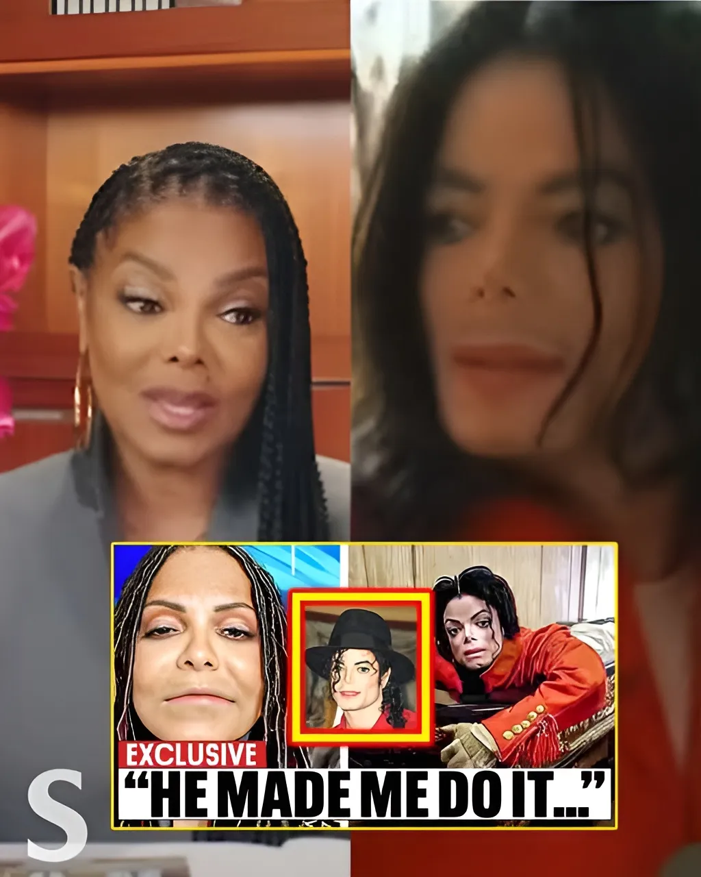 🛑Janet Jackson: “Michael Forced Me To Help Him Fake It”