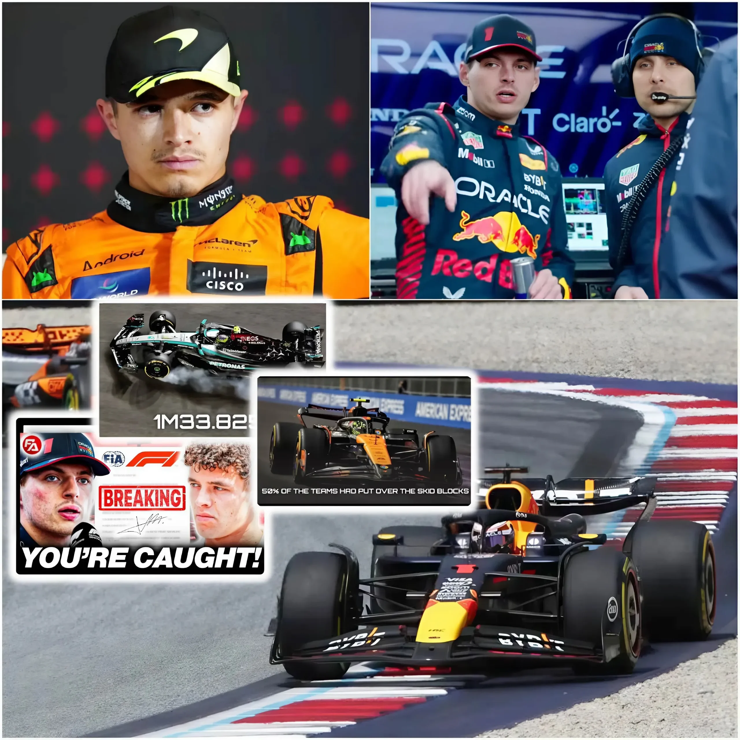 Cover Image for NOTIZIE DELL’ULTIMO MINUTO🛑 Max Verstappen MINACCIA DI APRIRE UNA NUOVA INDAGINE dopo che delle auto ILLEGALI sono state SVELATE al GP di Las Vegas!