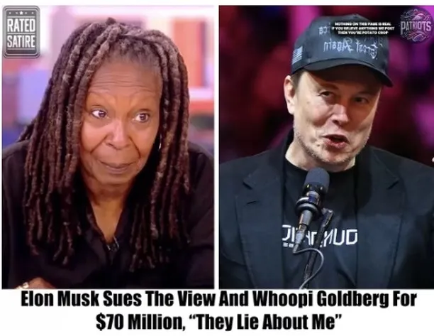 URGENT : Elon Musk Lance Un Procès De 70 Millions De Dollars Contre Whoopi Goldberg Et « The View » — Allégation De Diffamation !