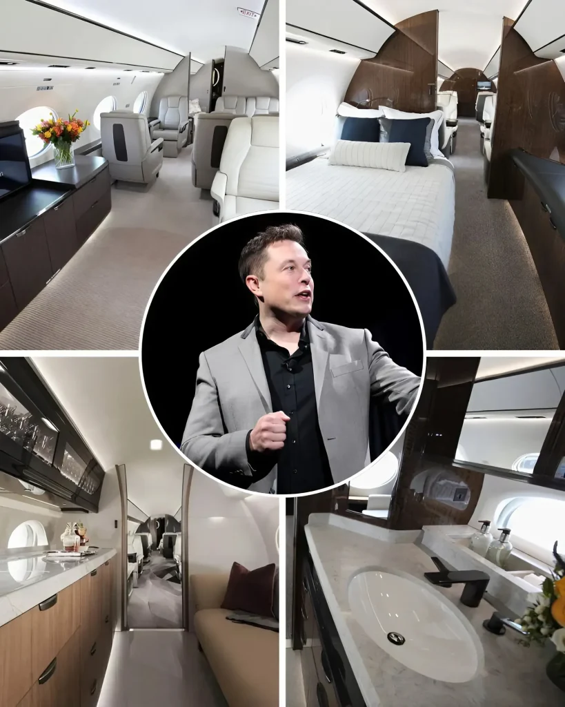 🔴 Inside Elon Musk’s new US million Gulfstream G700 private jet: The largest cabin of any business jet in the world – and 5 different living areas