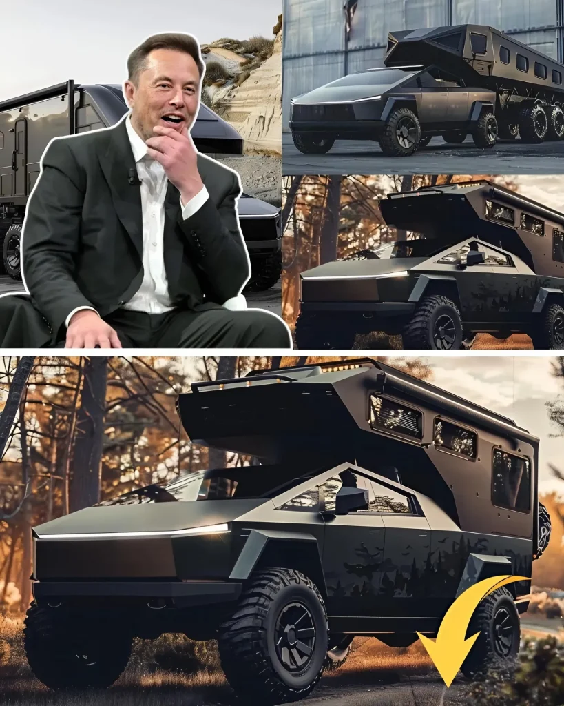 🔴Elon Musk’s “Armored Personel Carrier From the Future” – a 10-Wheeled Cybertruck Cyberlander on the Way