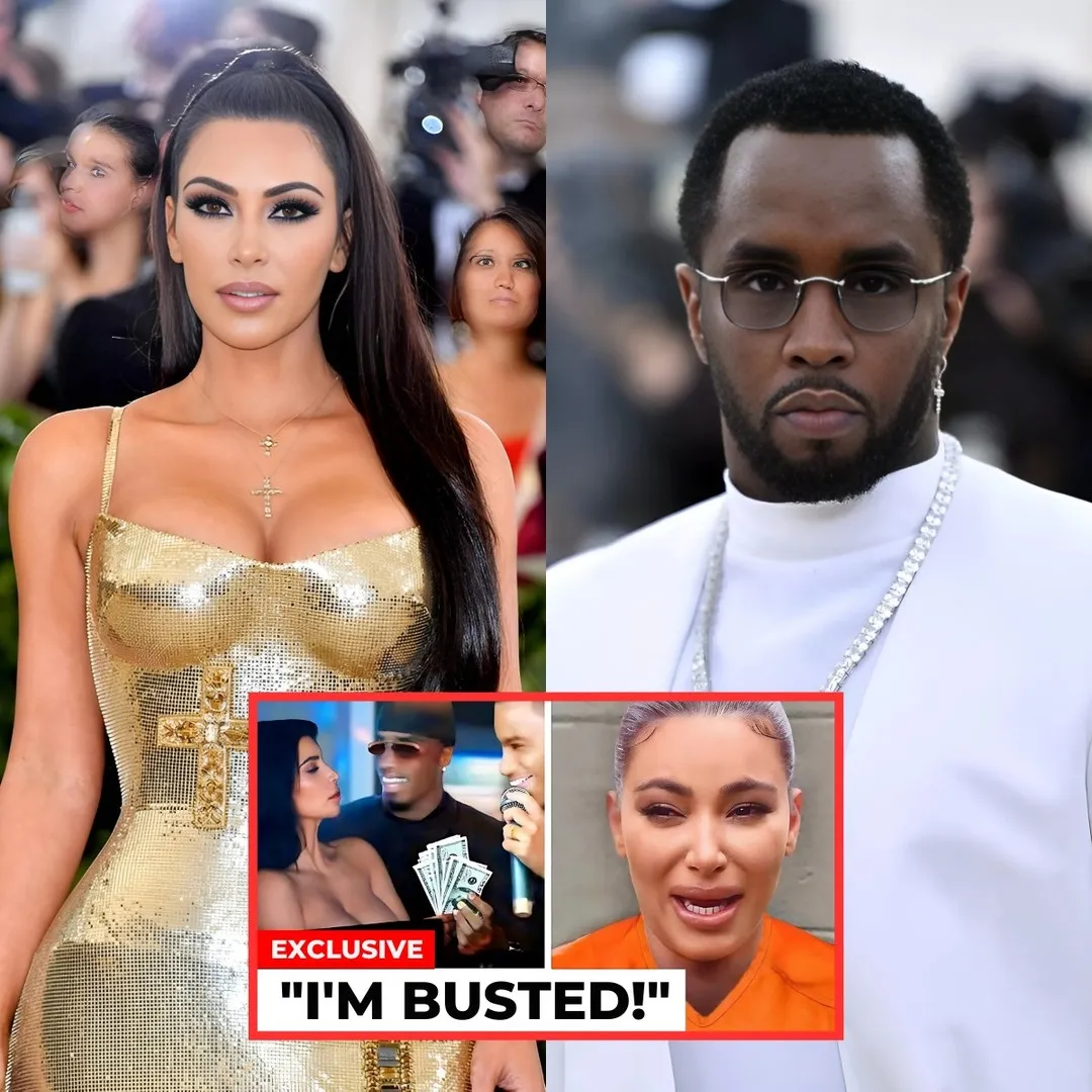 Kim Kardashian S’enfuit Alors Que Diddy Regarde Un Film D’horreur Depuis Une Fête