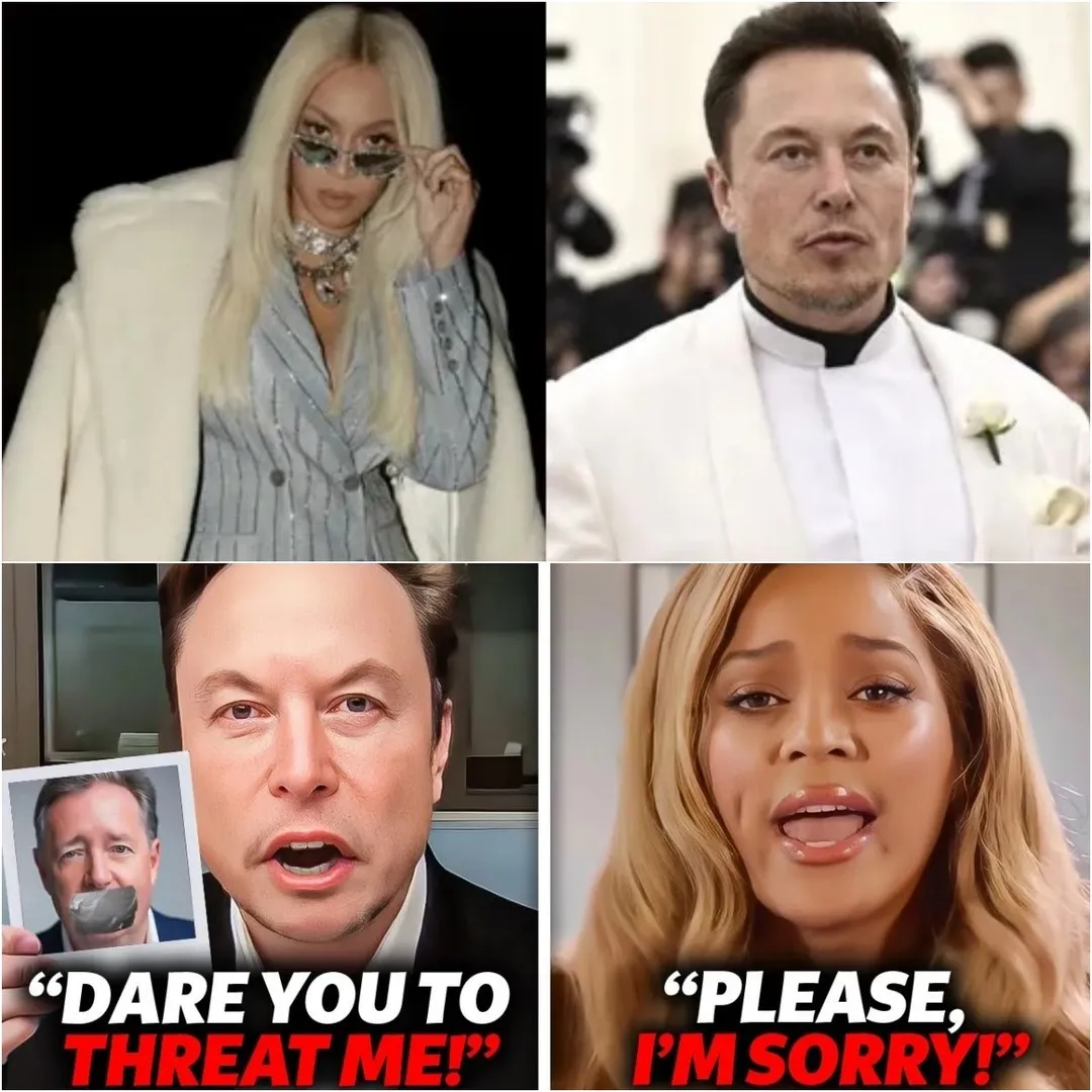 Elon Musk Parle De Beyoncé Menaçant Piers Morgan De Se Taire !!!