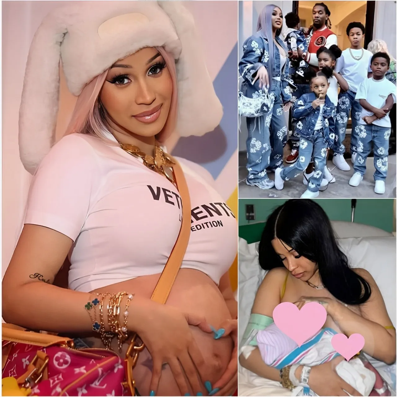 BREAKING: Cardi B and Offset Unveil Their Newborn Baby – And You Won’t Believe the Unique Name They’ve Chosen!