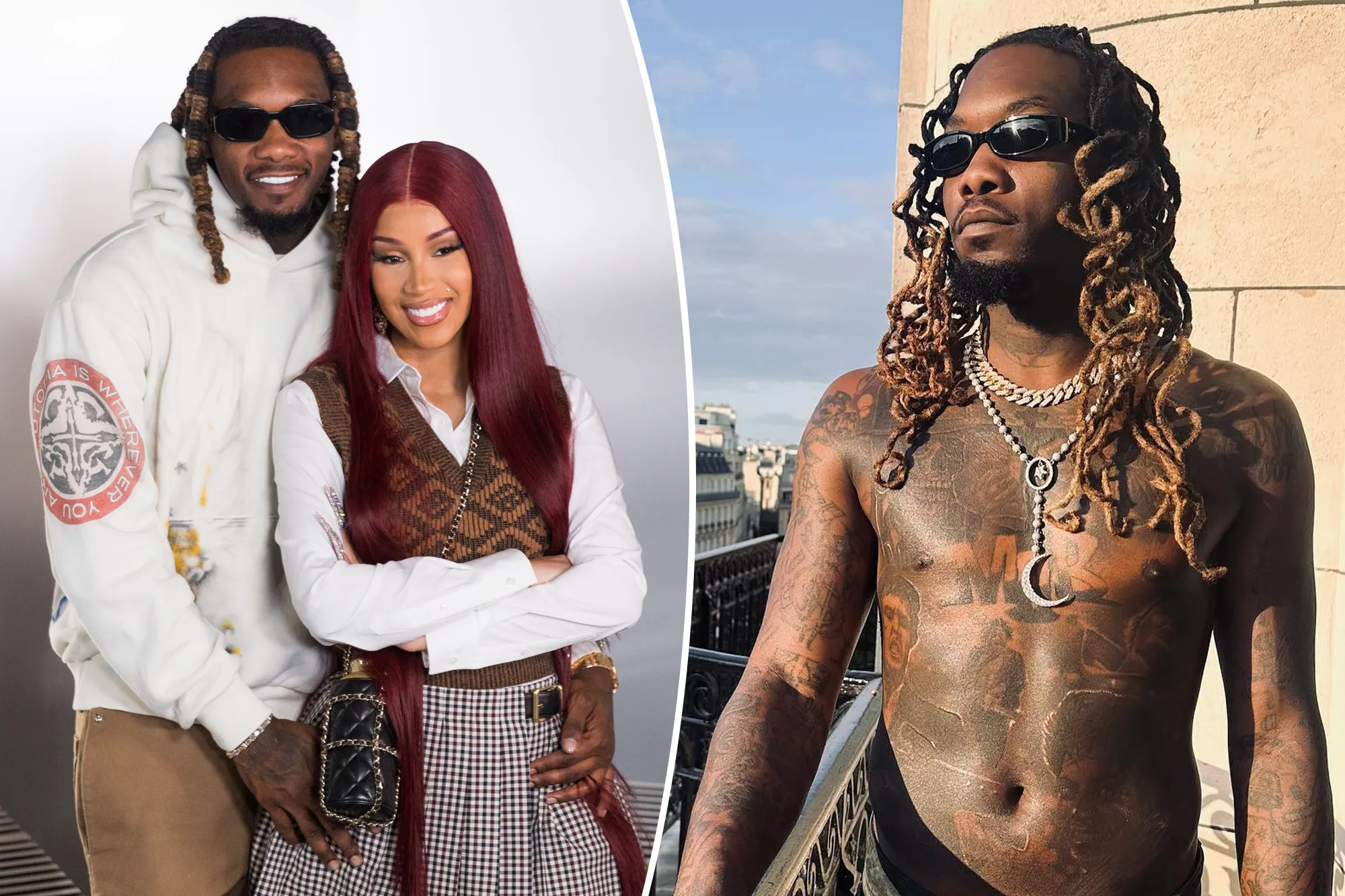 Offset reacts to cheating rumors again after reconciling with wife Cardi B