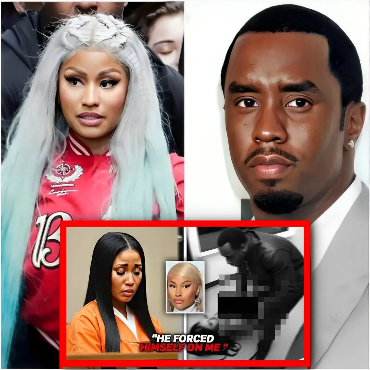 Nicki Minaj fond en larmes sur Insta.gram Live à propos de la fête de Diddy parce qu’elle a fait [CETTE] chose à Diddy