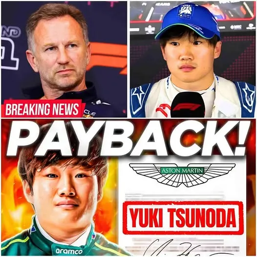 Cover Image for F1 NEWS! Yuki Tsunoda’s DRAMATIC RESPONSE to Red Bull’s UNFAIR TREATMENT has just LEAKED!!