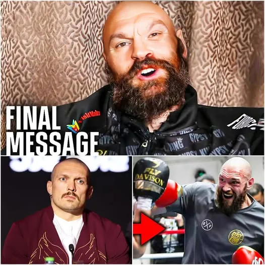 Cover Image for Le message final terrifiant de Tyson Fury à Oleksandr Usyk