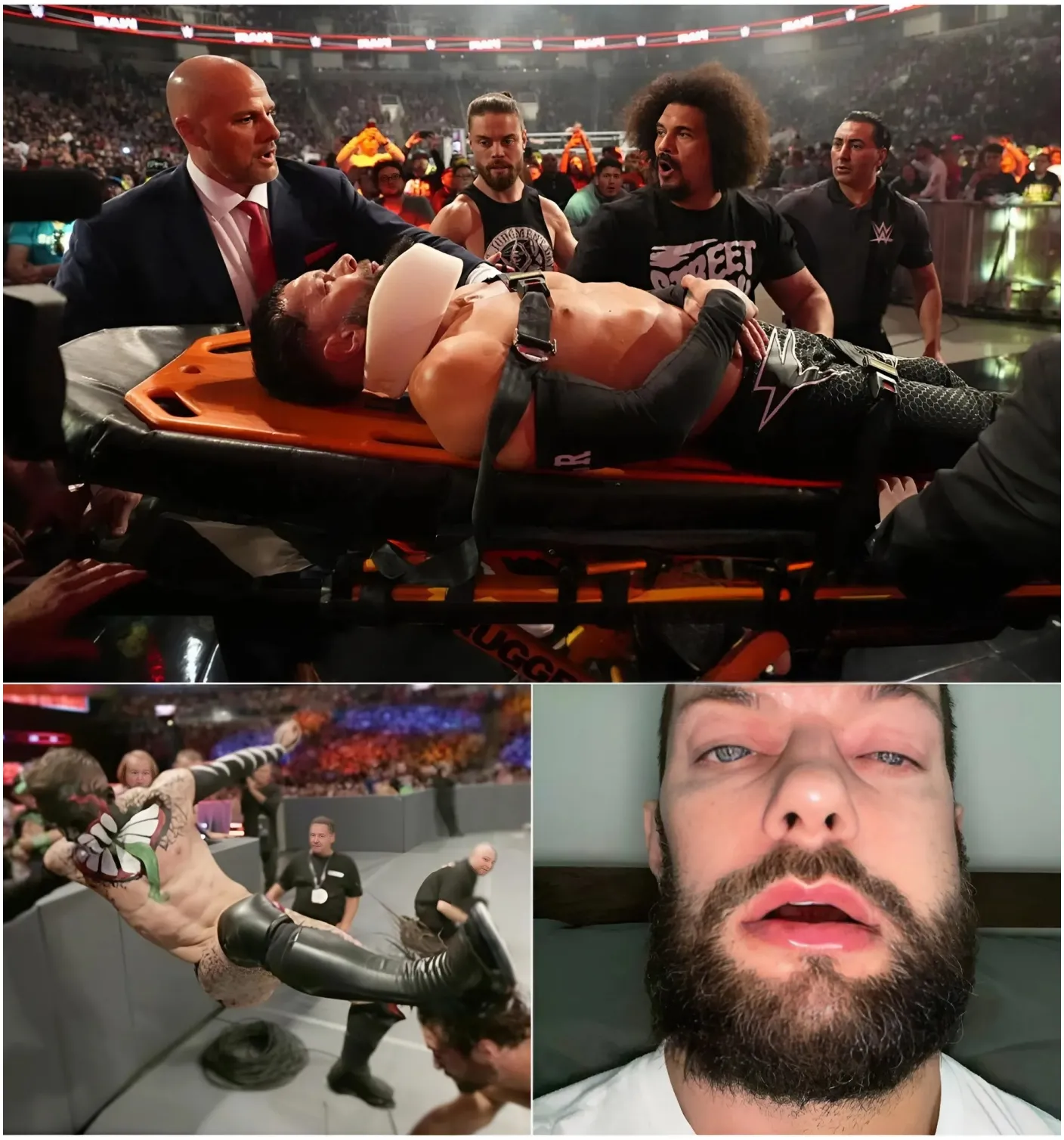 Cover Image for فين بالور يشارك تحديثًا مؤسفًا بعد القتال في الشارع على WWE RAW