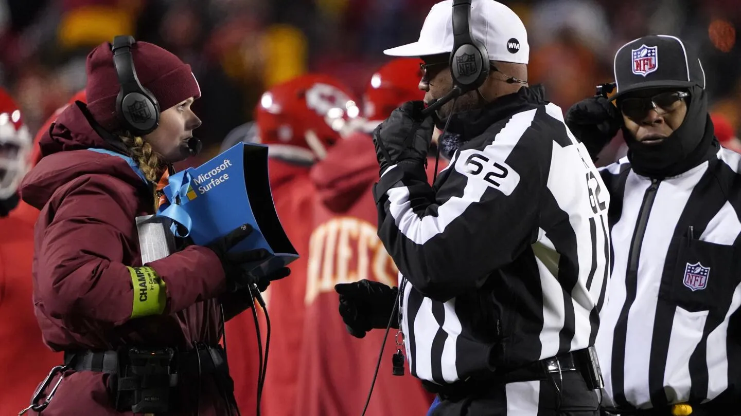 False claims of NFL referee investigation started as satire | AP News