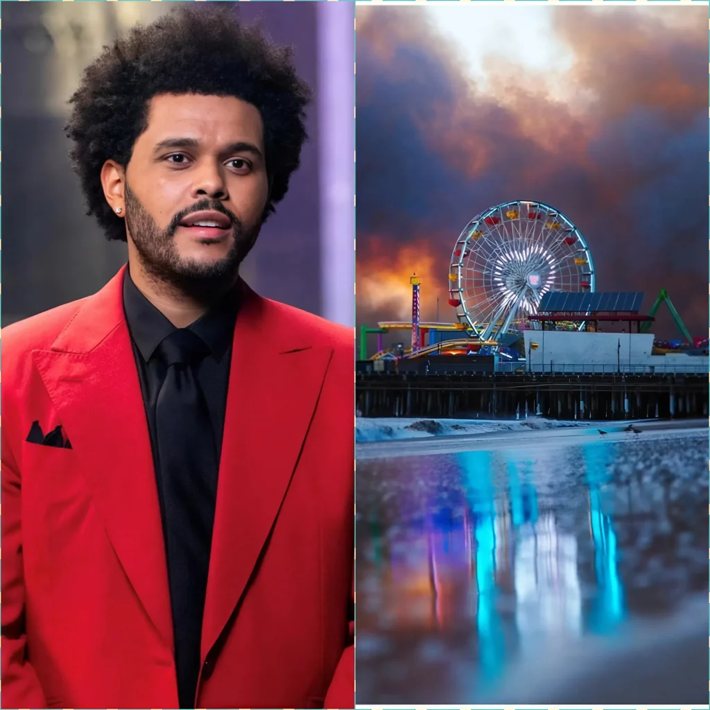 H๏τ NEWS! The artist THE WEEKND made a donation of one million dollars to the city of Los Angeles.