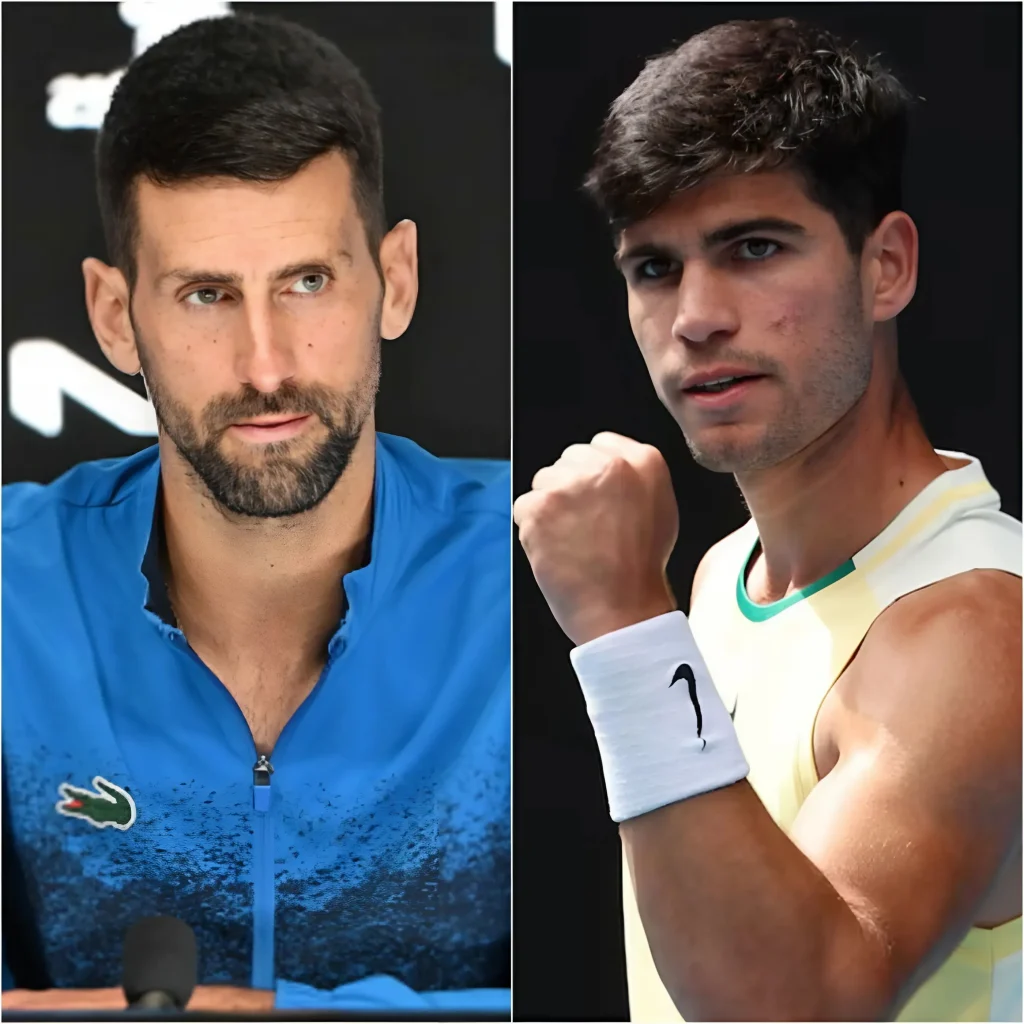 ACTUALITÉS CHAUDES ! Djokovic “suscite l’agitation” sur les réseaux sociaux avec un message explosif de 8 mots dans son dernier post concernant Carlos Alcaraz après le match, surprenant de nombreuses personnes !