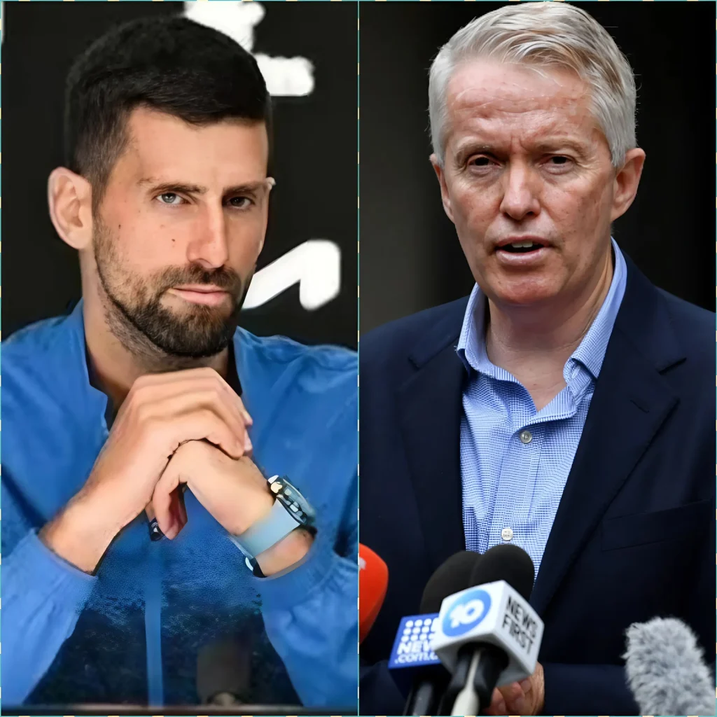 DERNIÈRES NOUVELLES ! Le message de Novak Djokovic au PDG de l’Open d’Australie provoque un tollé sur les réseaux sociaux, tandis que les fans de tennis s’affolent face au scandale de dopage impliquant le joueur de tennis le plus rapide du monde.