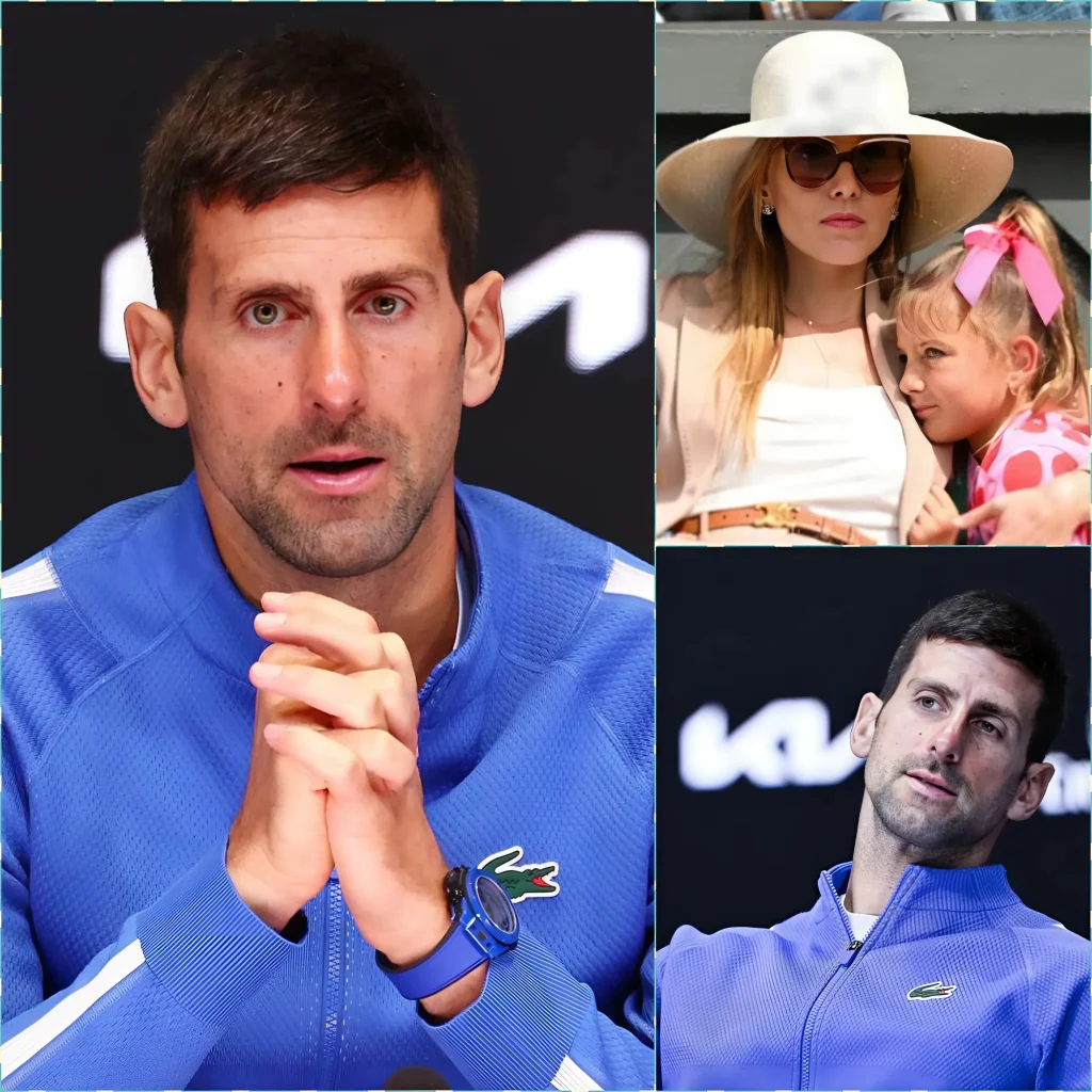 DERNIÈRES NOUVELLES ! Le « père strict » Novak Djokovic révèle une dispute privée avec sa femme Jelena à propos des défis liés à l’éducation des enfants.