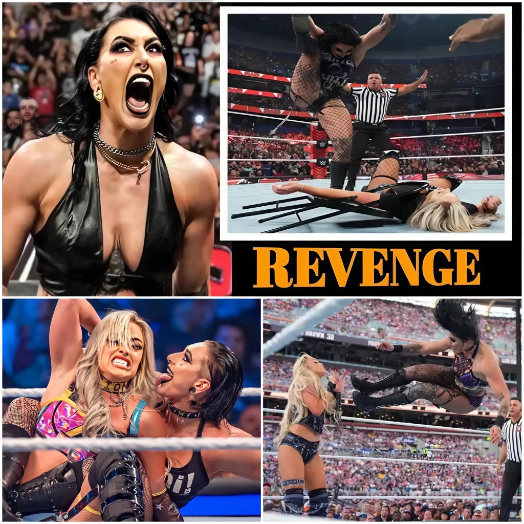 BRUTAL 🛑 RHEA RIPLEY REVENGE ON LIV MORGAN FOR ALMOST KI*LING HER