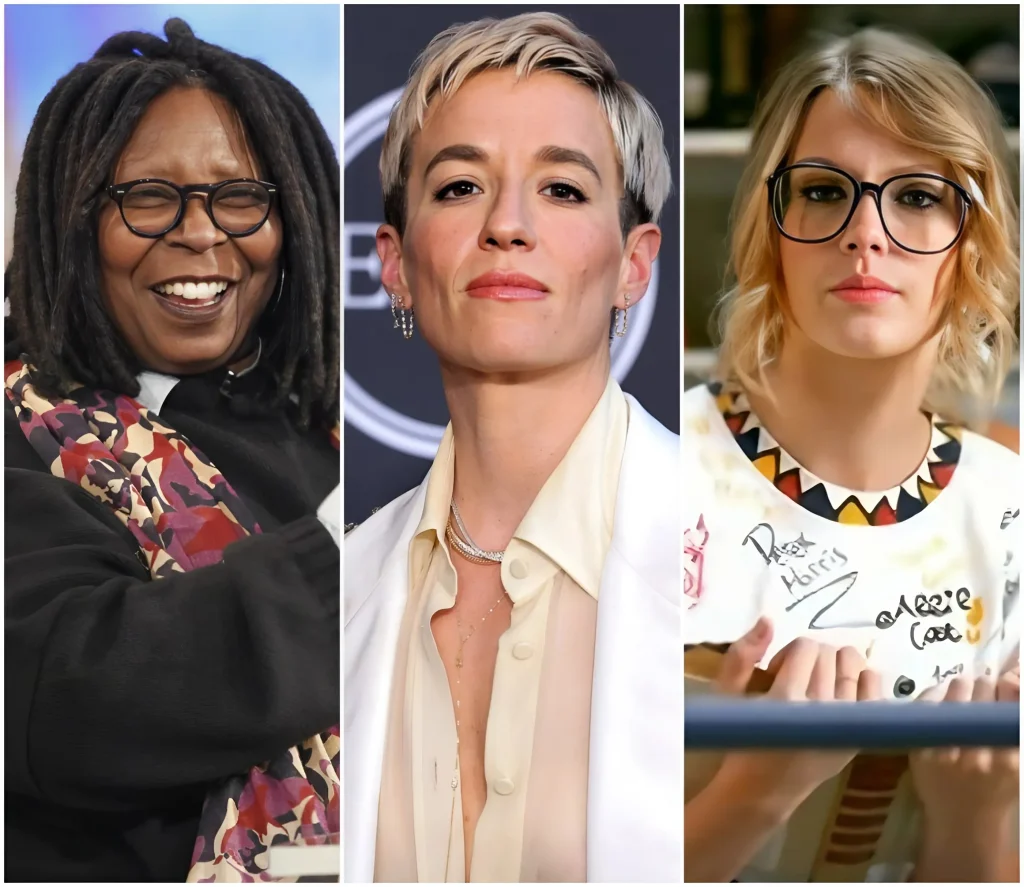 SORTIE CHOQUANTE: ¡Whoopi Goldberg, Megan Rapinoe y Taylor Swift anuncian su decisión de abandonar los Estados Unidos!