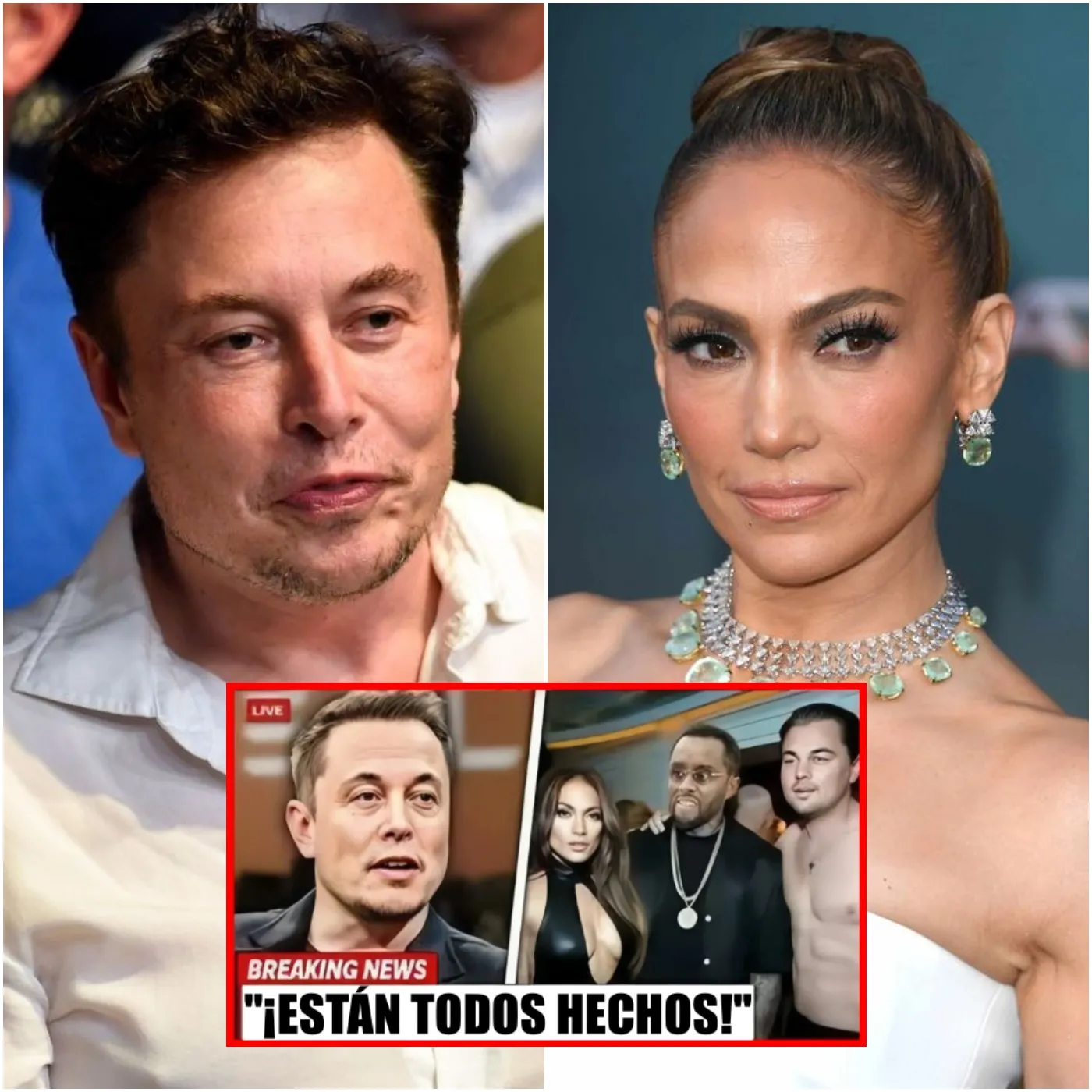 Elon Musk publicly criticized Jennifer Lopez, accompanied by images as evidence accusing her of directing many people towards Diddy.!’ –