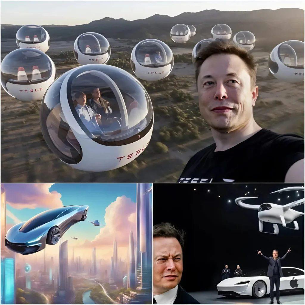 ¡NOTICIAS DE ÚLTIMA HORA! Elon Musk revela el primer prototipo volador de Tesla: un salto revolucionario que asombra al mundo entero.