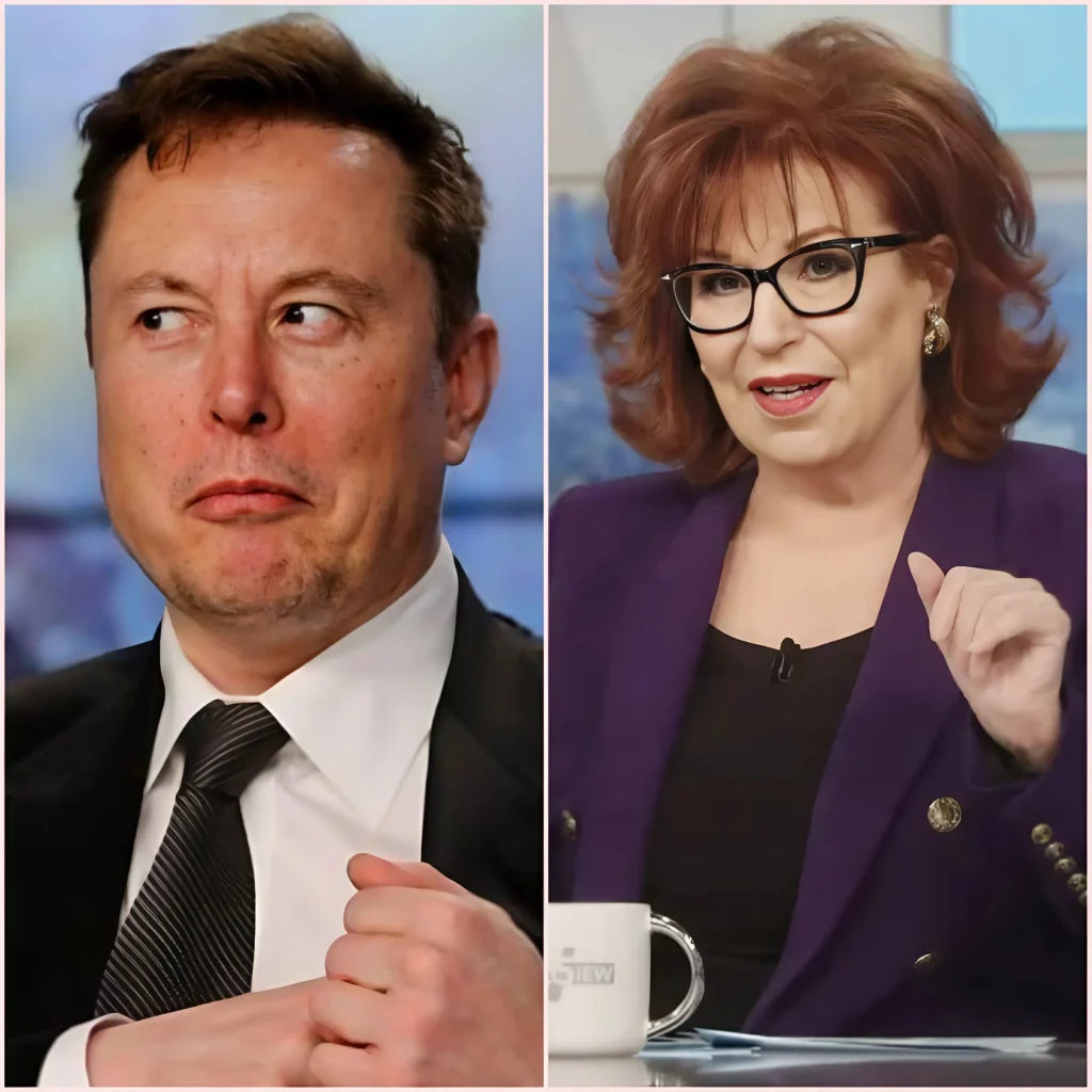 EXPLOSION MÉDIATIQUE AMÉRICAINE : Joy Behar qualifie Elon Musk de « fils de pute » sur The View, la réaction de Musk choque le studio