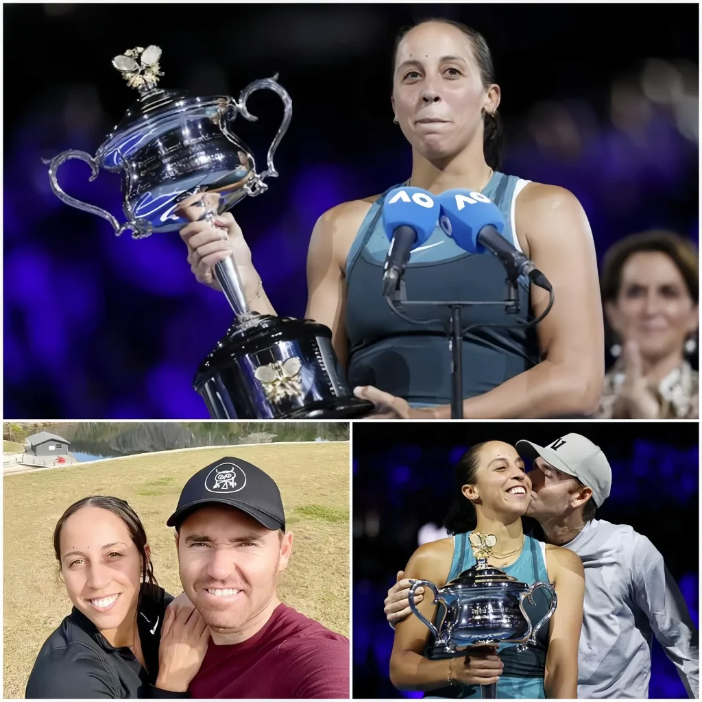 « REGARDEZ-LES… » Les fans débattent alors que la victoire de Madison Keys à l’Open d’Australie met son mariage avec Bjorn Fratangelo sous les projecteurs, et sa réponse choquante en quatre mots laisse de nombreux…