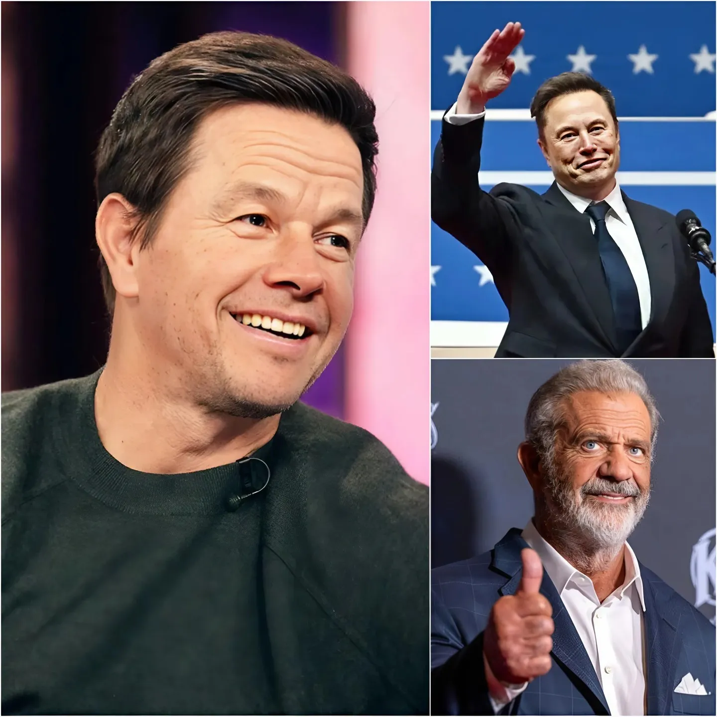 IL Y A 3 MINUTES, Mark Wahlberg et Mel Gibson se sont ᴀssociés à Elon Musk pour révéler les sombres secrets d’Hollywood.