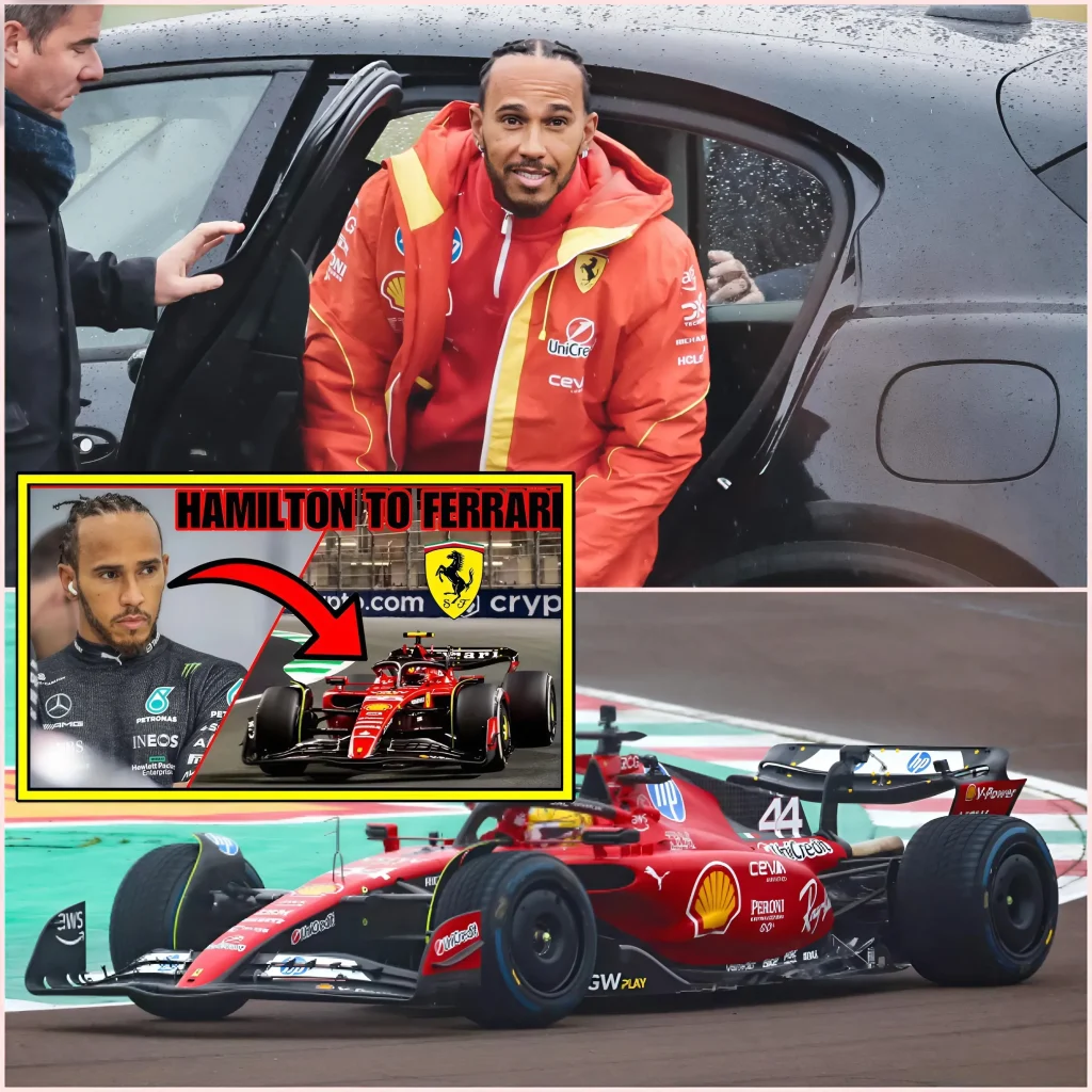 F1 star shares ‘CRAZY’ details of Hamilton’s Ferrari debut