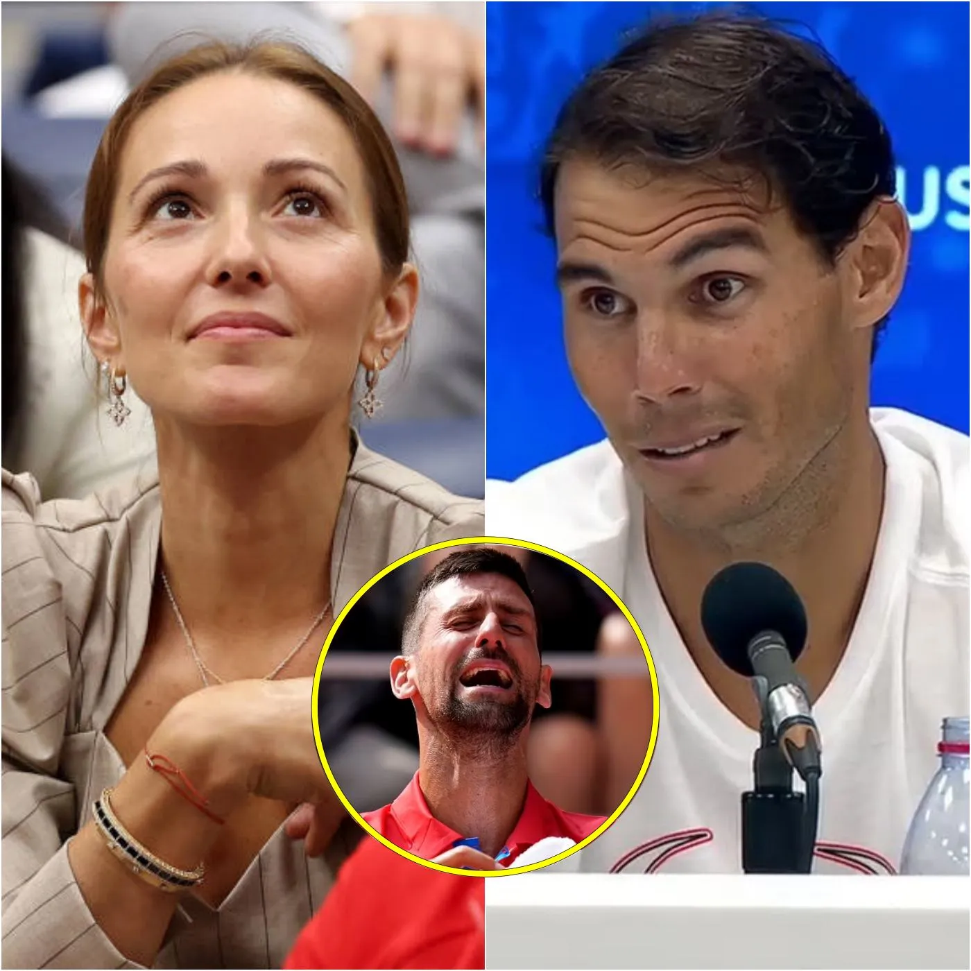 “C’EST UN TRAÎTRE !” Jelena Djokovic fait une déclaration choquante de 10 mots qui secoue les médias, qualifiant Rafael Nadal de « traître » après avoir affirmé que son mari, Novak Djokovic, avait utilisé des stratégies trompeuses concernant sa blessure.