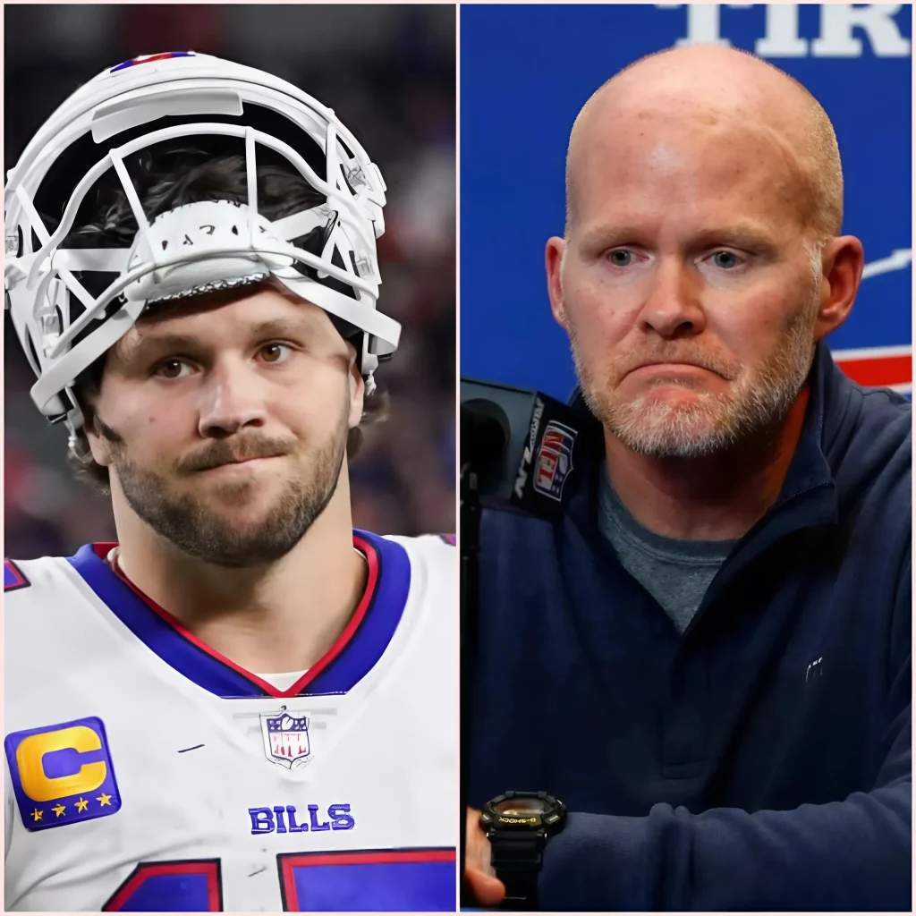 BREAKINGS: Buffalo Bills head coach Sean Mcdermott stated the reason after the loss that made fans sympathetic, Josh Allen had a serious problem before the game that prevented Josh Allen from playing at 100%..