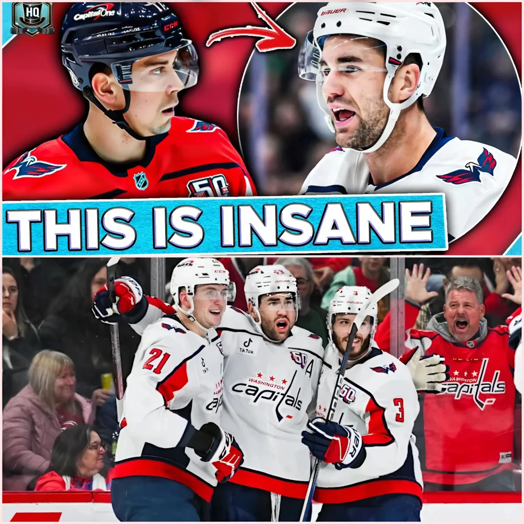 Something CRAZY is happening to the Washington Capitals…