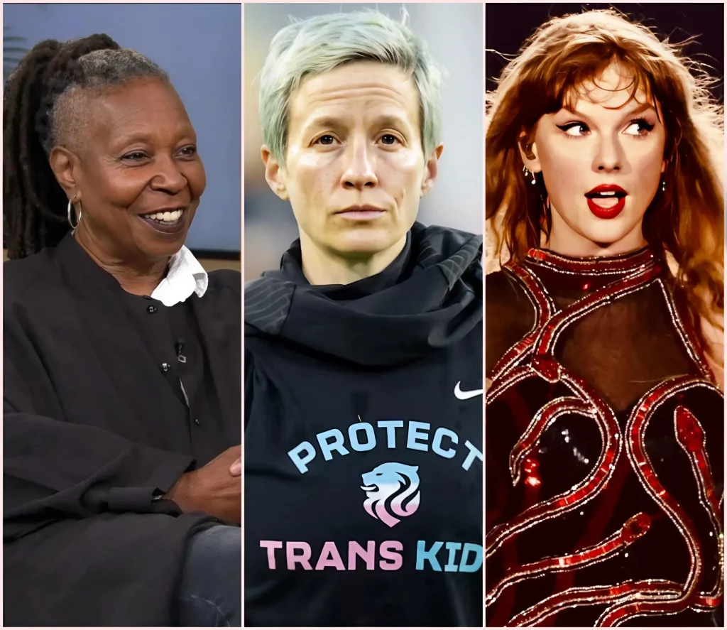 SALIDA IMPACTANTE: ¡Whoopi Goldberg, Megan Rapinoe y Taylor Swift anuncian su decisión de abandonar los Estados Unidos!