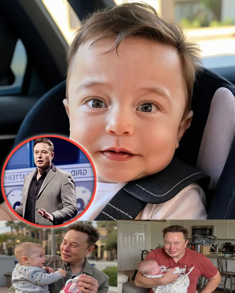 Le bébé d’Elon Musk éblouit ses fans : il lui ressemble comme deux gouttes d’eau, et voici le moment réconfortant qui le prouve !