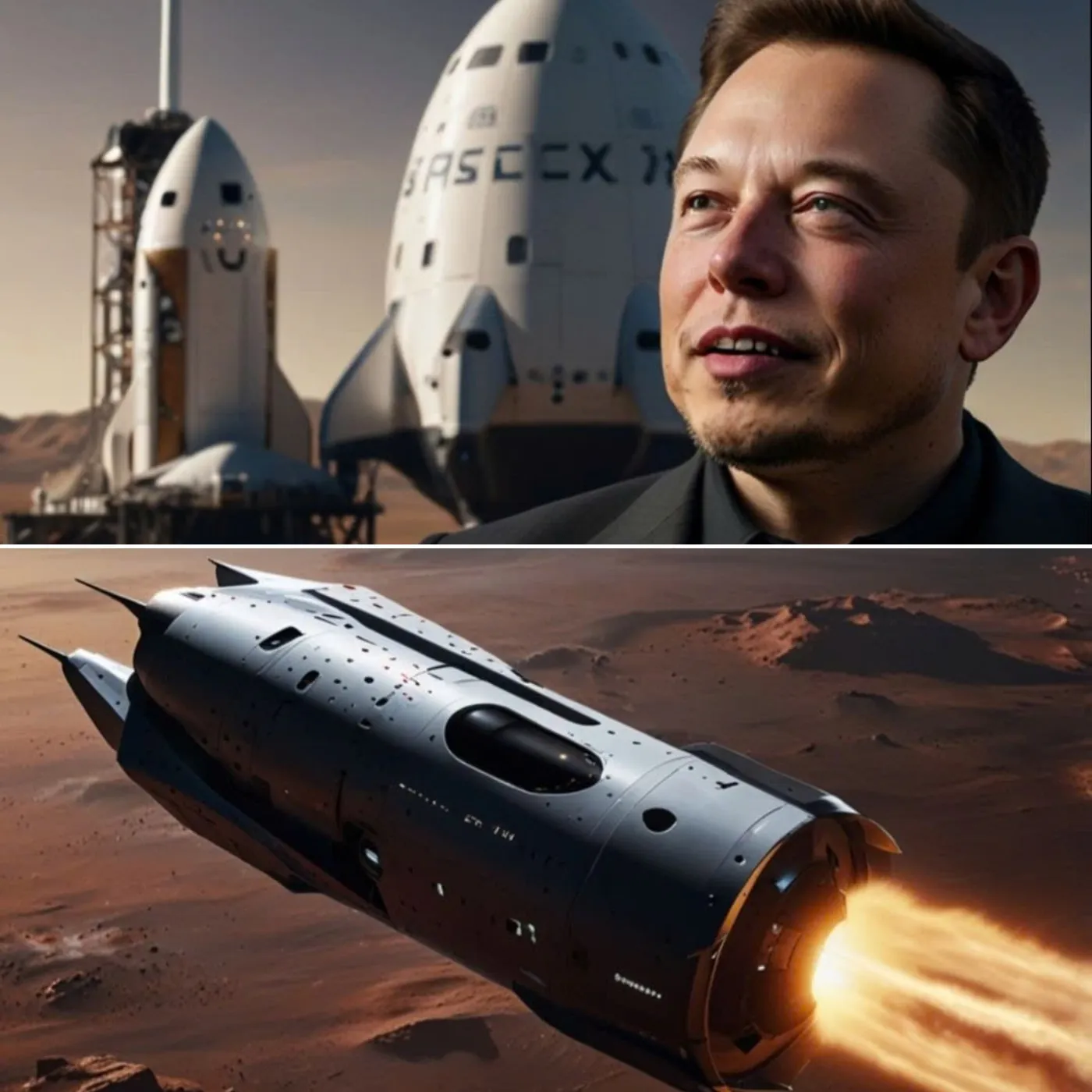 Elon Musk : Le nouveau vaisseau spatial de SpaceX visitera Mars CE MOIS-CI !