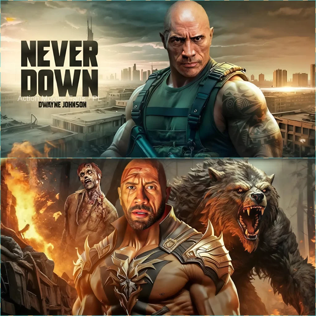 🎬NEVER DOWN: Dwayne Johnson | New Action Movie 2025