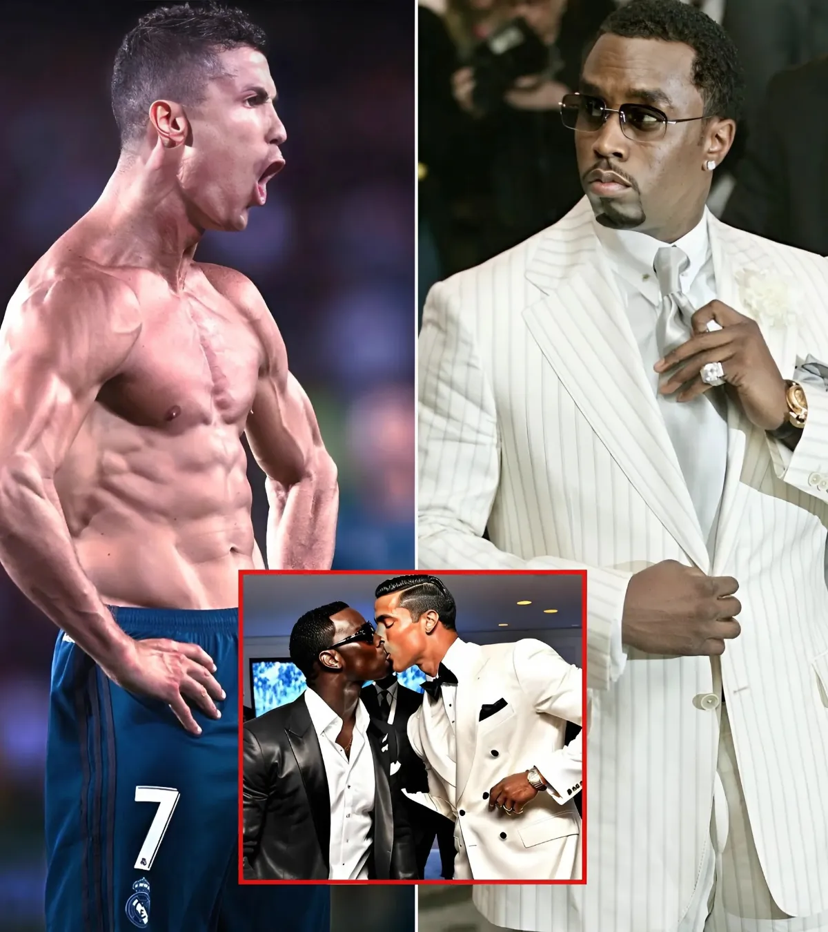 Noticias de última hora: Diddy intenta reclutar a Cristiano Ronaldo para su “Fiesta BLANCA”: ¡mira la respuesta épica de CR7!